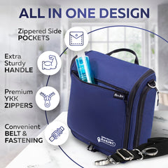 AvaJex waterproof inner lining close-up prevents leaks during travel