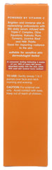 Avalon Organics Radiance Serum packaging with leaves emphasizes organic formula.