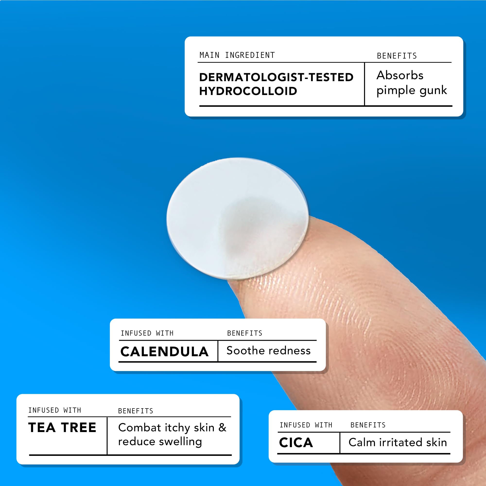 Avarelle patches on skin illustrate day and night wear.