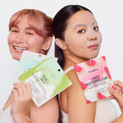 Avatara All-Stars aloe calming mask close-up highlighting soothing sensitive skin.