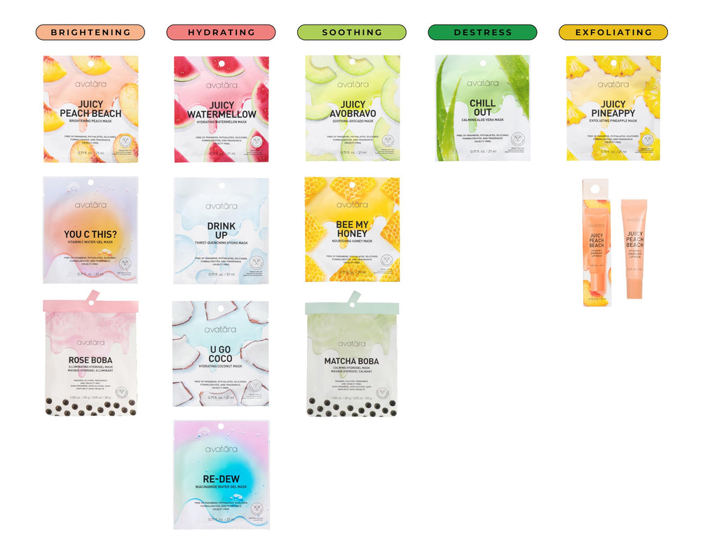 Avatara Chill Out clean-beauty formula free from harsh chemicals.