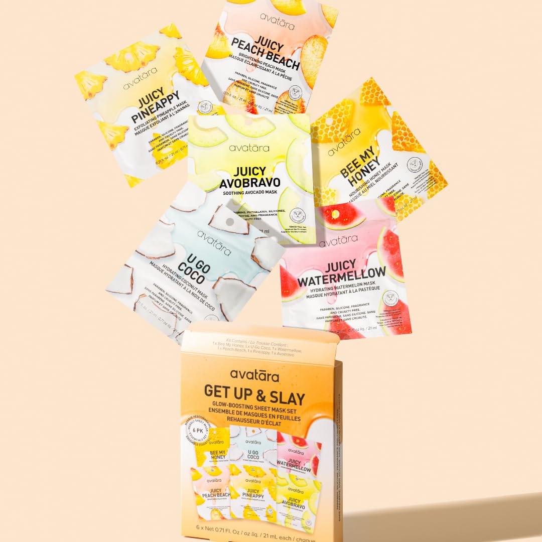 Avatara Get Up & Slay honey mask for skin-softening and nourishing care.