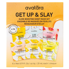 Avatara Get Up & Slay watermelon mask for hydrating skin and a refreshing glow.
