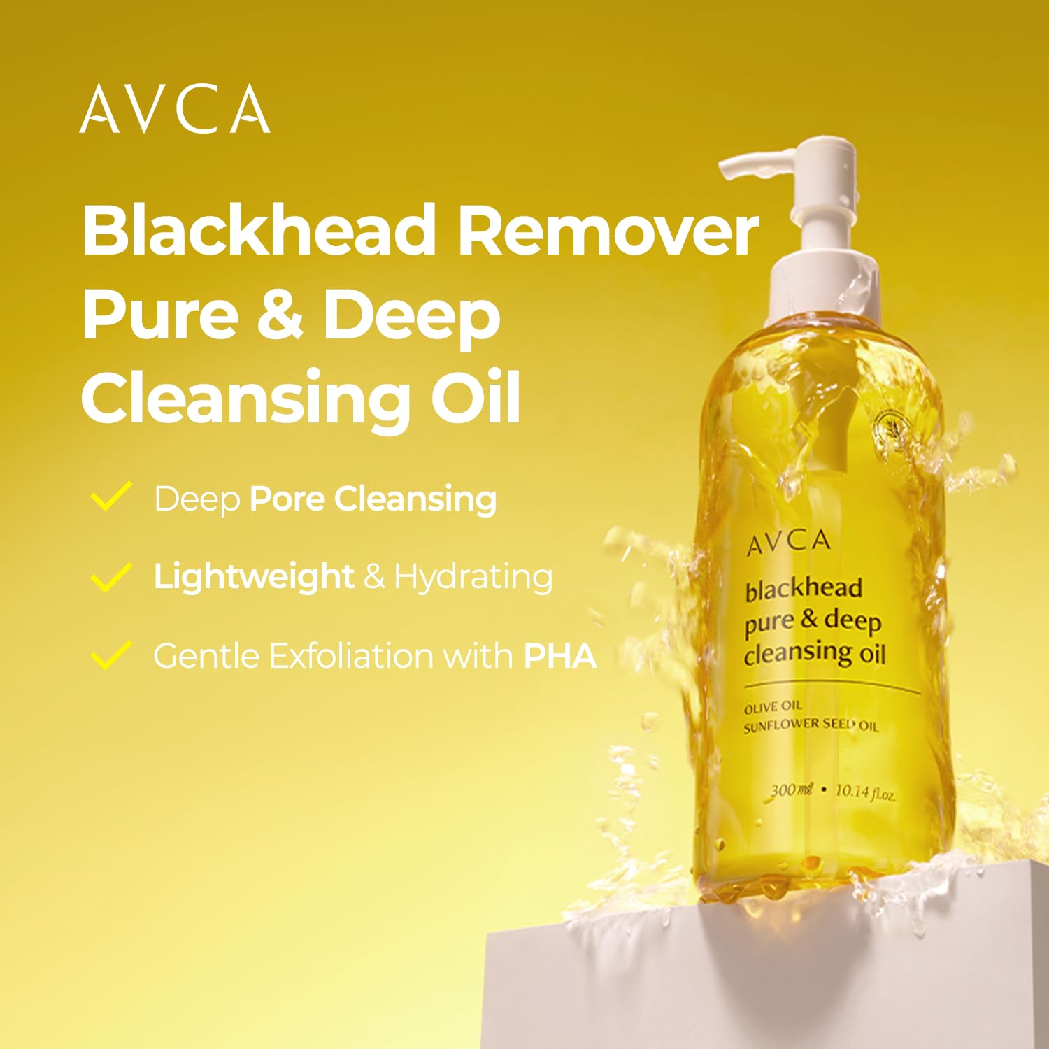 AVCA Waterproof-makeup-removal-application shows thorough makeup removal with a clean rinse.