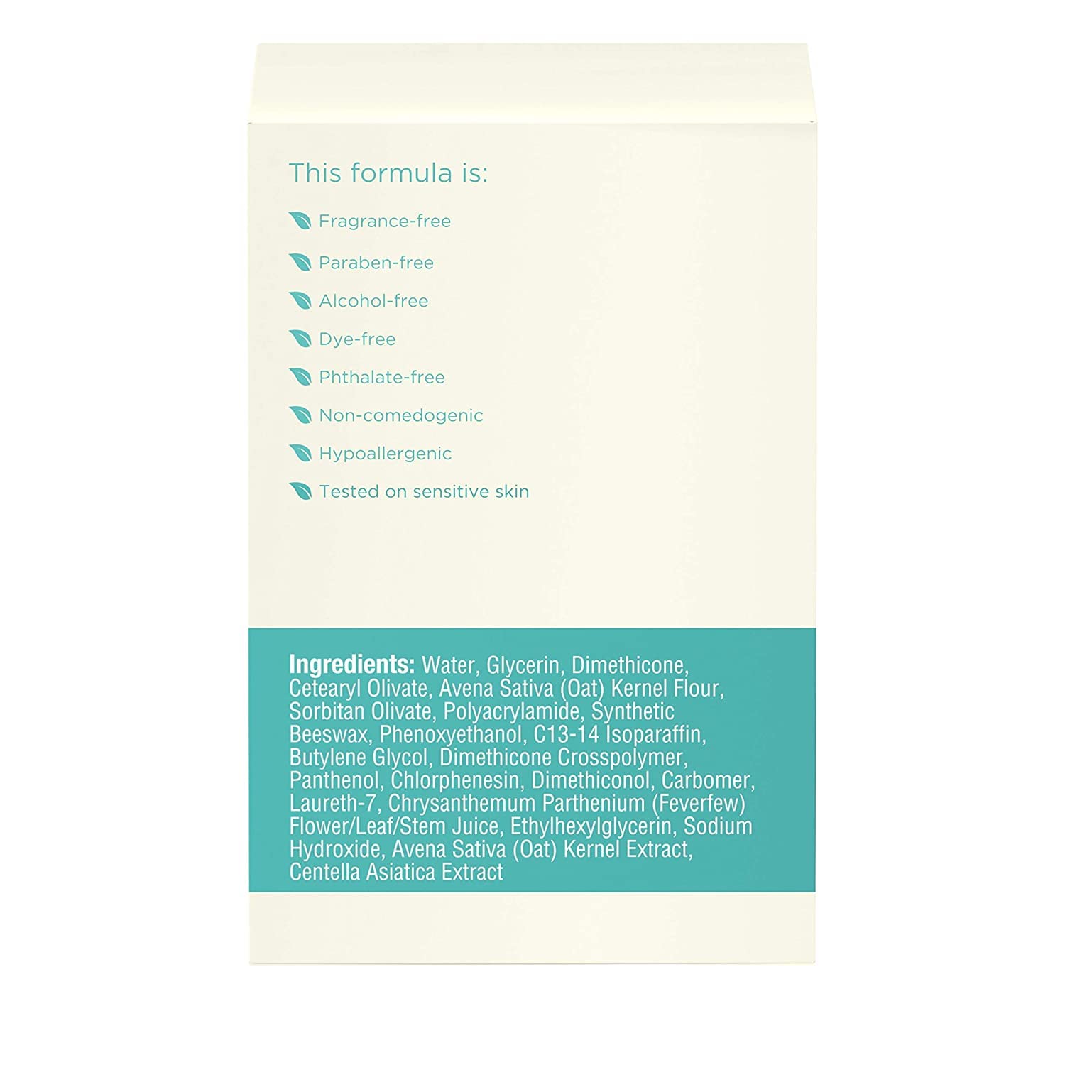 Dermatologist-recommended Aveeno Calm + Restore gel shown.
