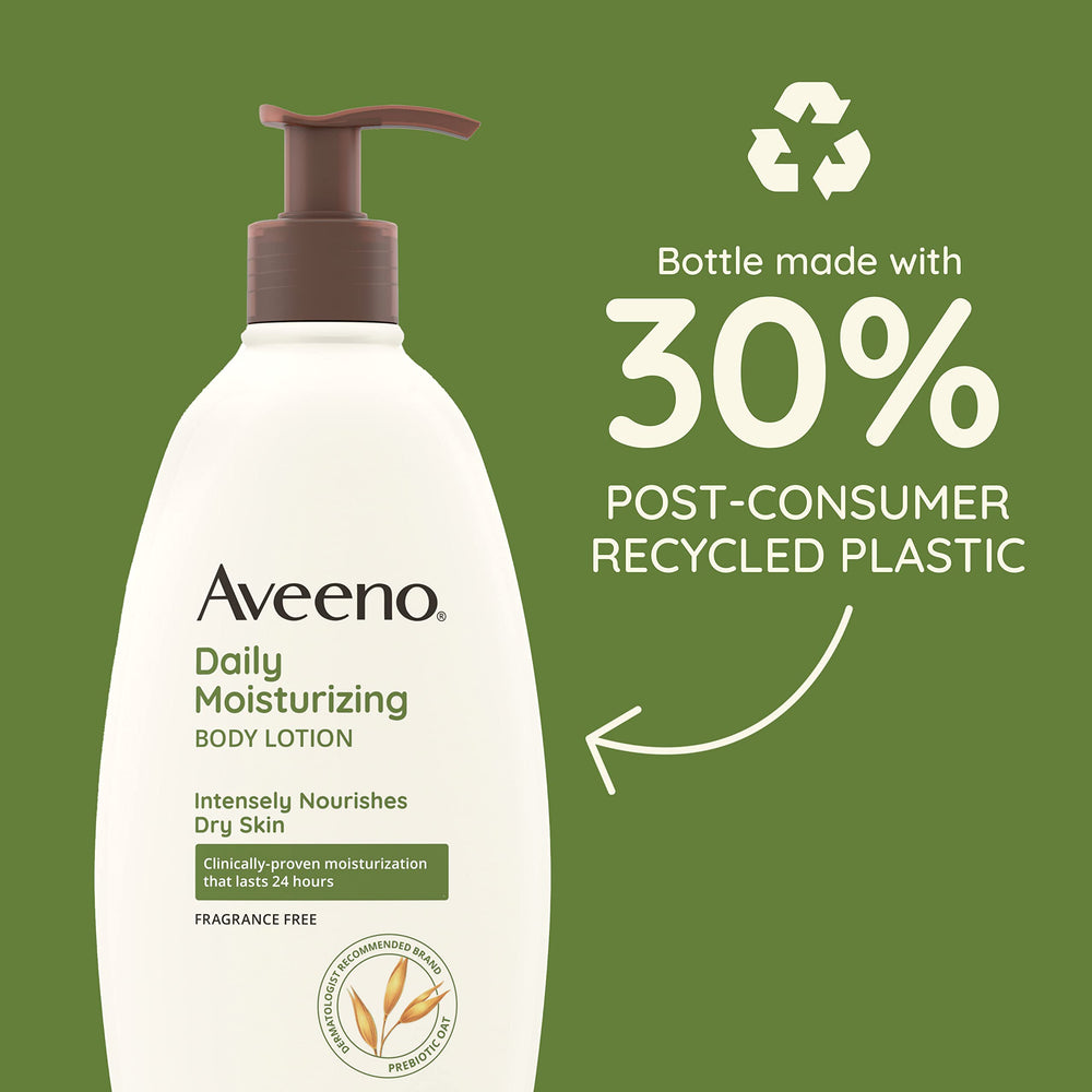 Aveeno colloidal oatmeal barrier image emphasizing moisture retention.