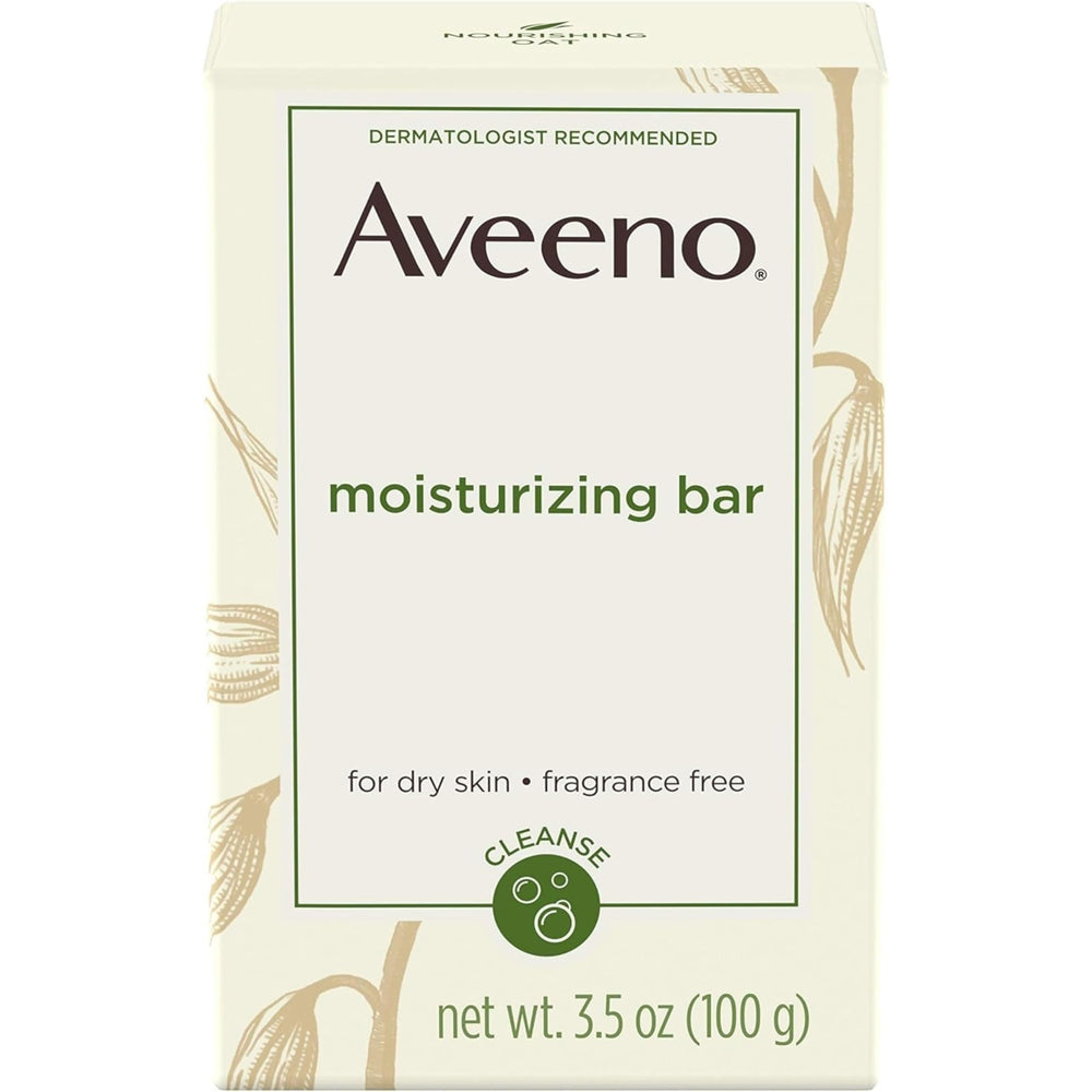 Aveeno moisturizing bar for daily use on face and body