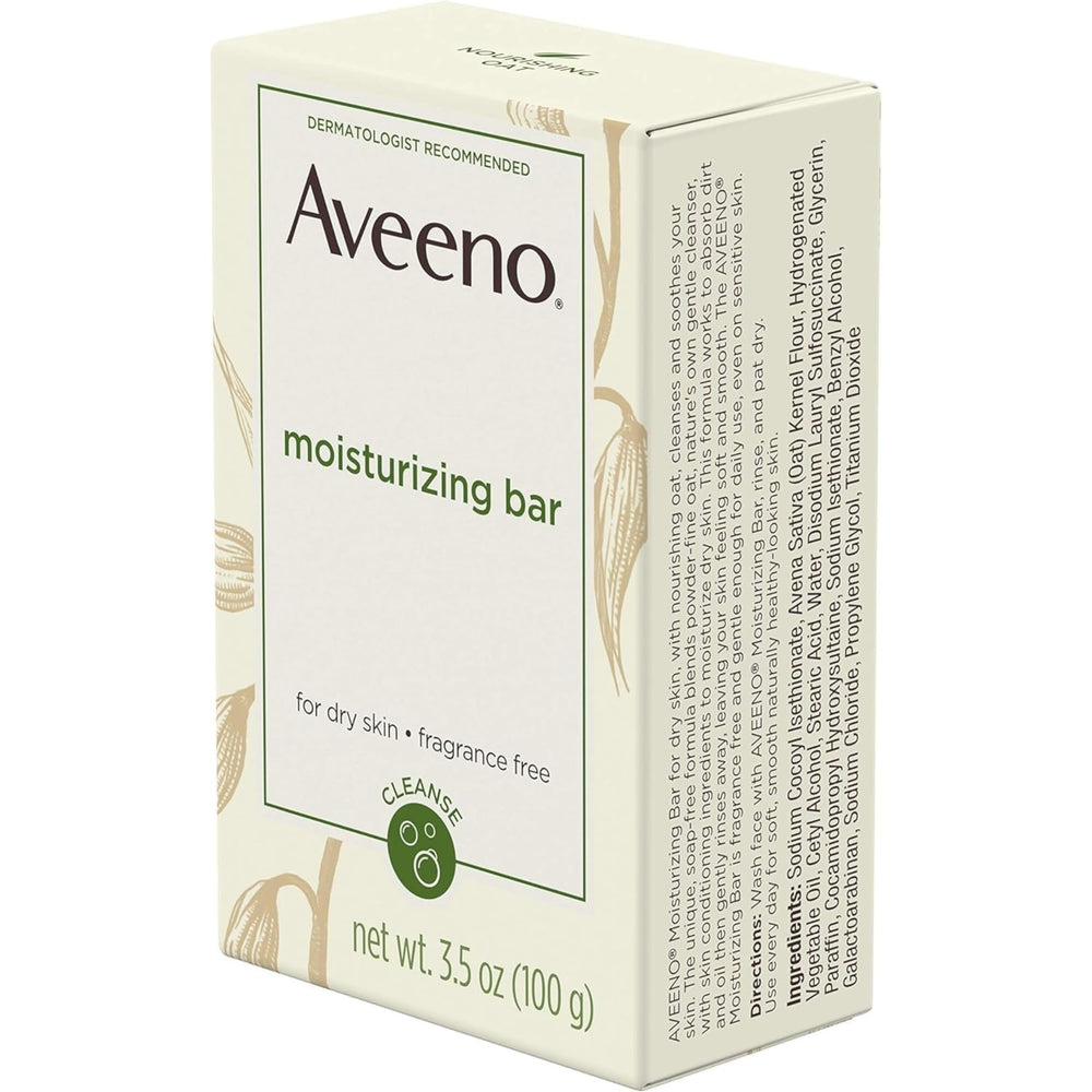 Aveeno moisturizing bar daily use on dry skin