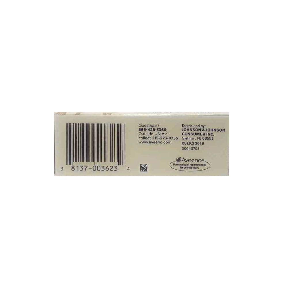 Aveeno Naturals Moisturizing Bar lather on damp skin for soft, nourished feel.