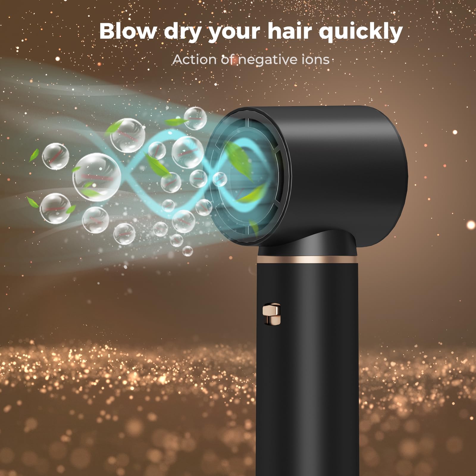 AVENHO 5 in 1 negative ion technology reduces static.