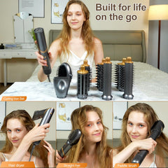 AVENHO wrap air styler curling barrel creates lasting curls with ease.