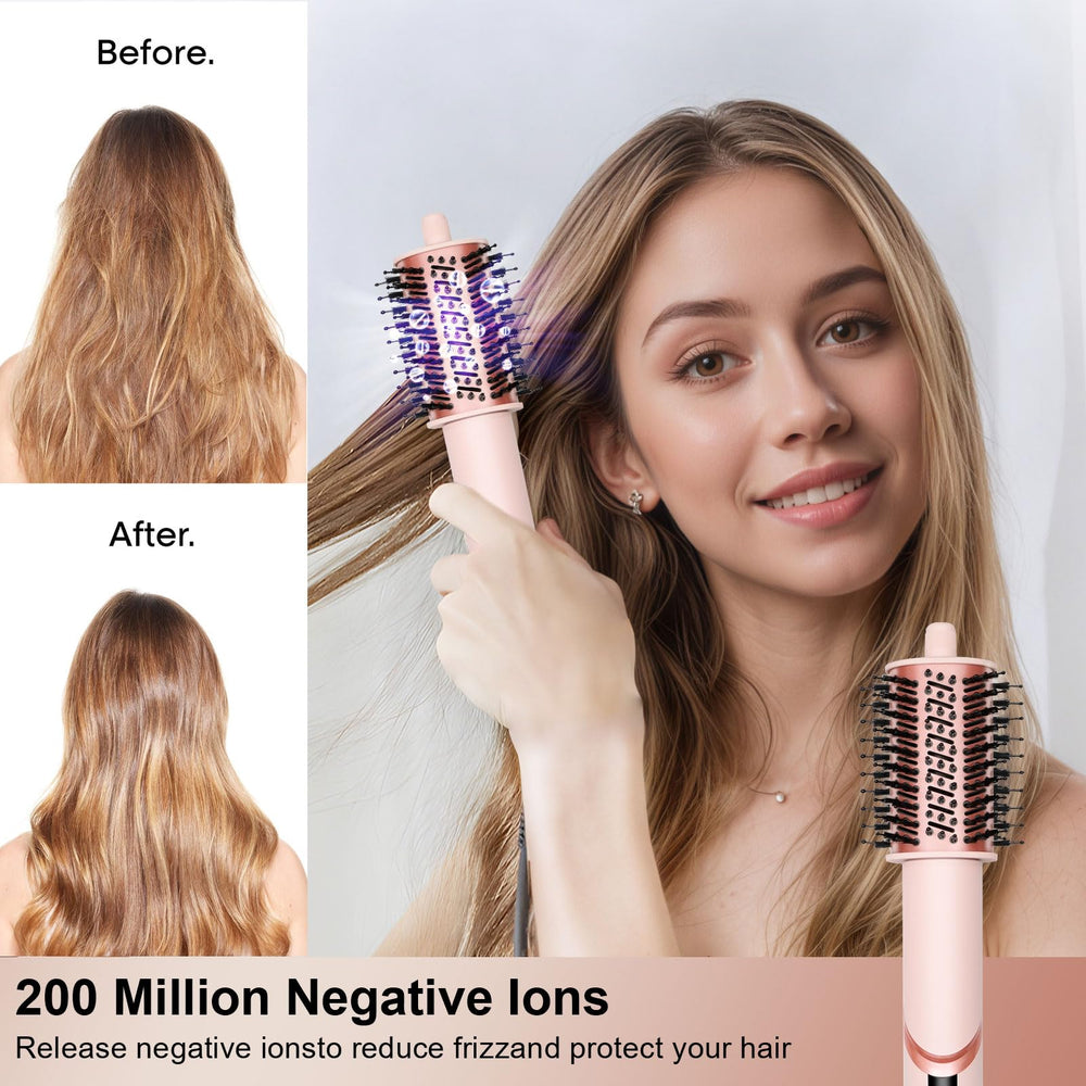 AVENHO double-sided mirror comb attachment for precision styling and detangling