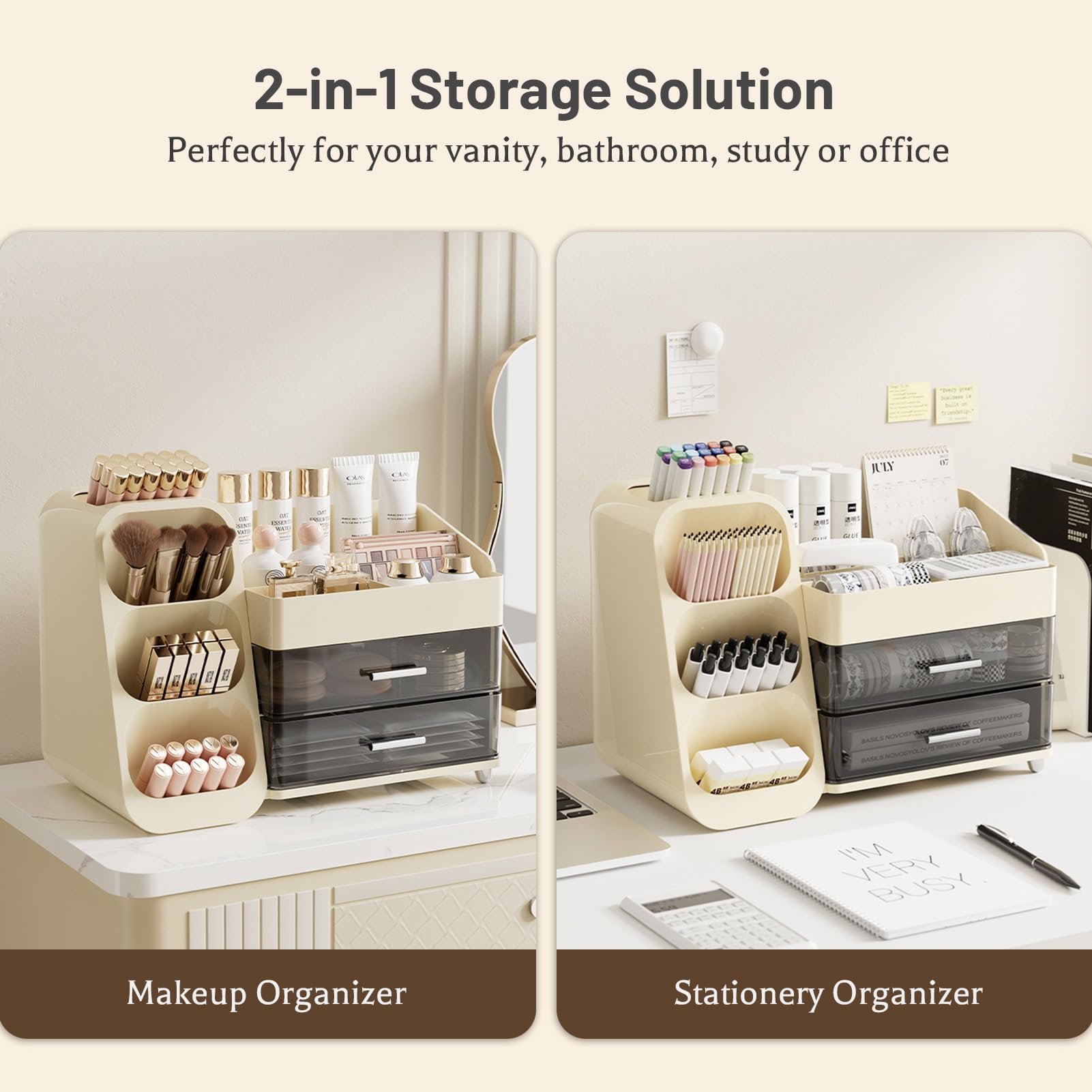 Aveniee perfume organizer drawer demonstrates humidity-resistant storage for fragrances.