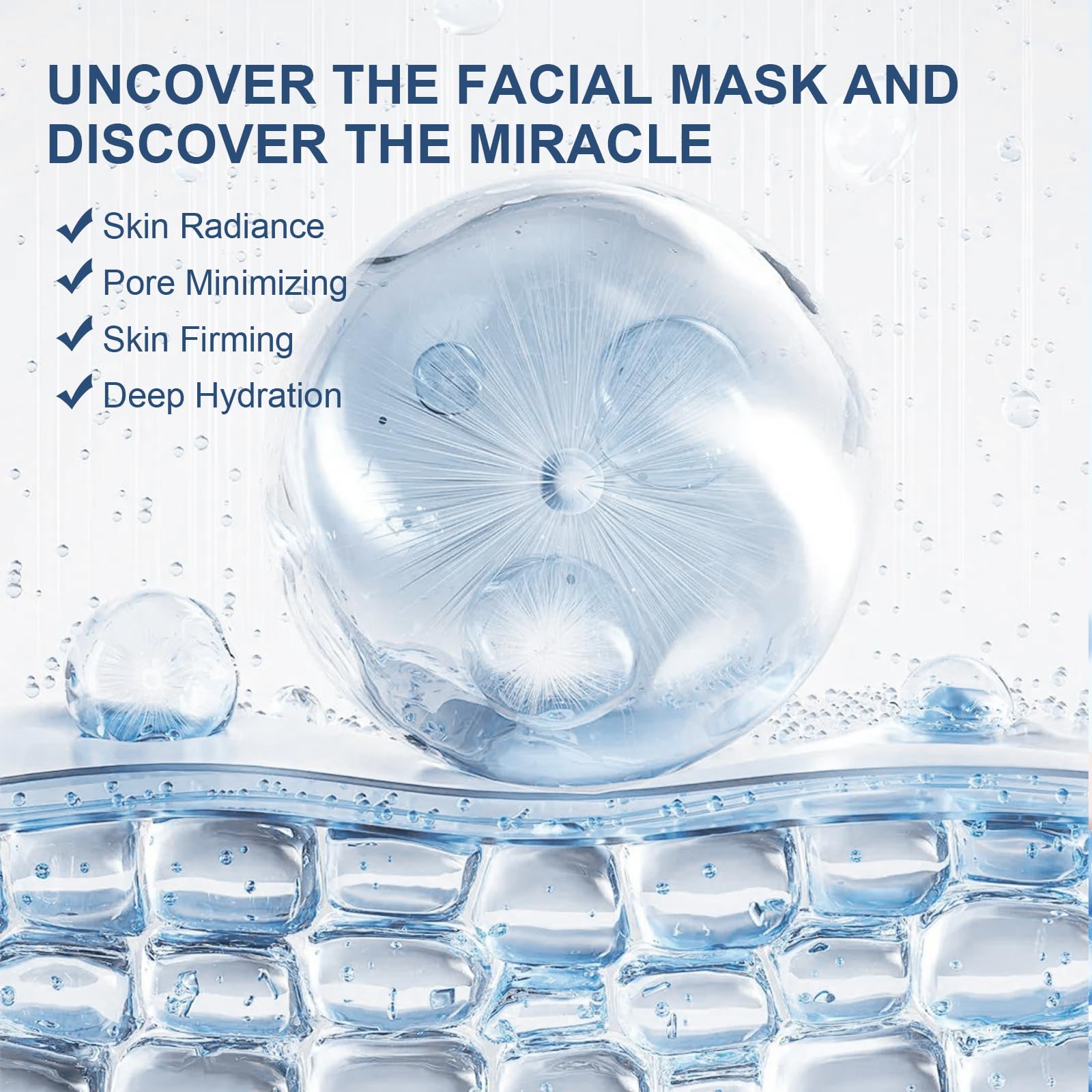AVJONE Collagen Mask night-use scene for firmer, radiant morning skin