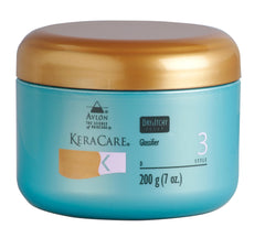 Avlon Keracare Dry and Itchy Glossifier 7oz bottle supports scalp hydration for daily comfort.