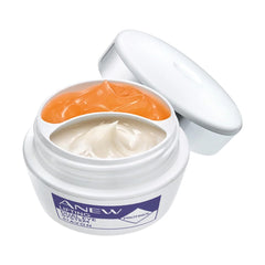 AVON ANEW Brightening Dual Eye System under-eye application demonstrates quick absorption