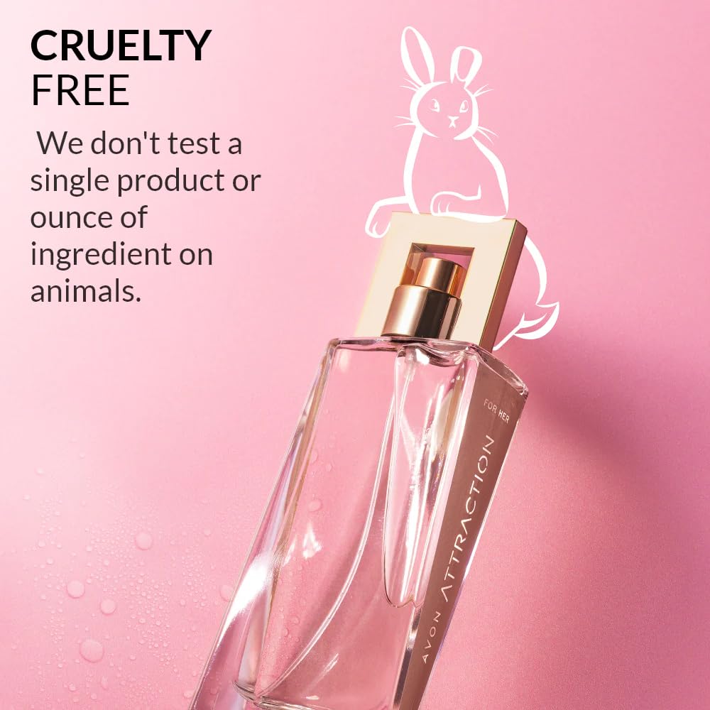 AVON Attraction EDP on wrist for evening wear, long-lasting scent