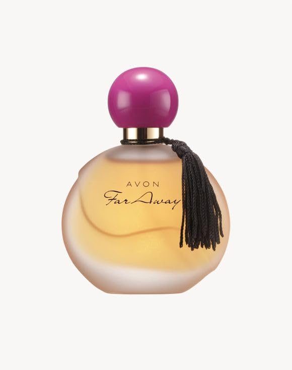 AVON Far Away model wearing suggests versatile scent for day to night.