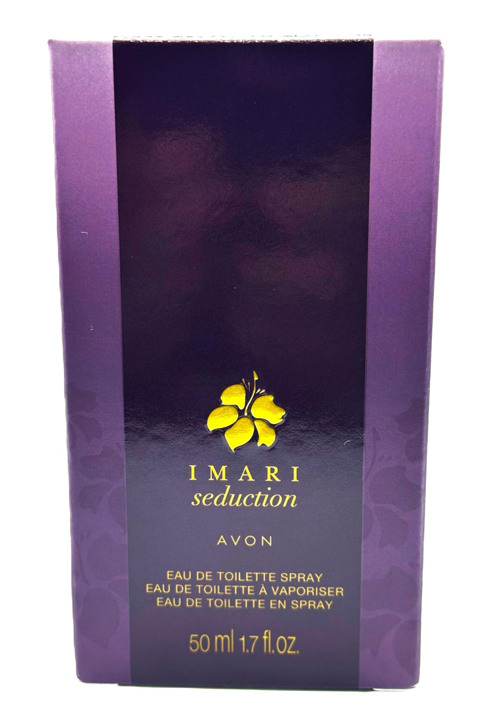 AVON Imari Seduction amber-vanilla note detail suggests warm, inviting fragrance profile