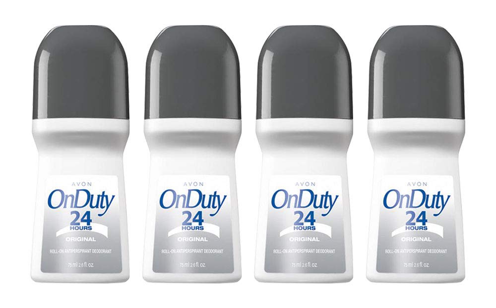 Avon On Duty four-pack packaging signaling value and convenience