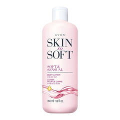 AVON Skin So Soft Argan Oil Bottle boosts hydration for smooth skin.