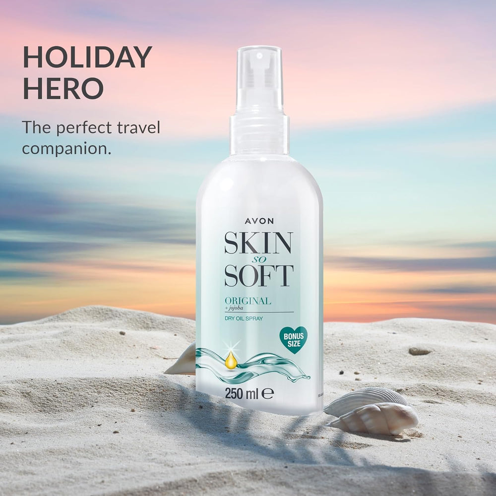 AVON Skin So Soft storage tip with warm-water option