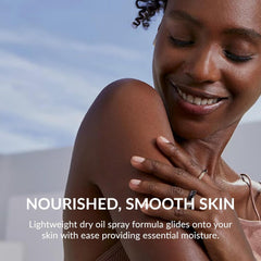 Close-up of AVON Skin So Soft on skin for smooth moisture