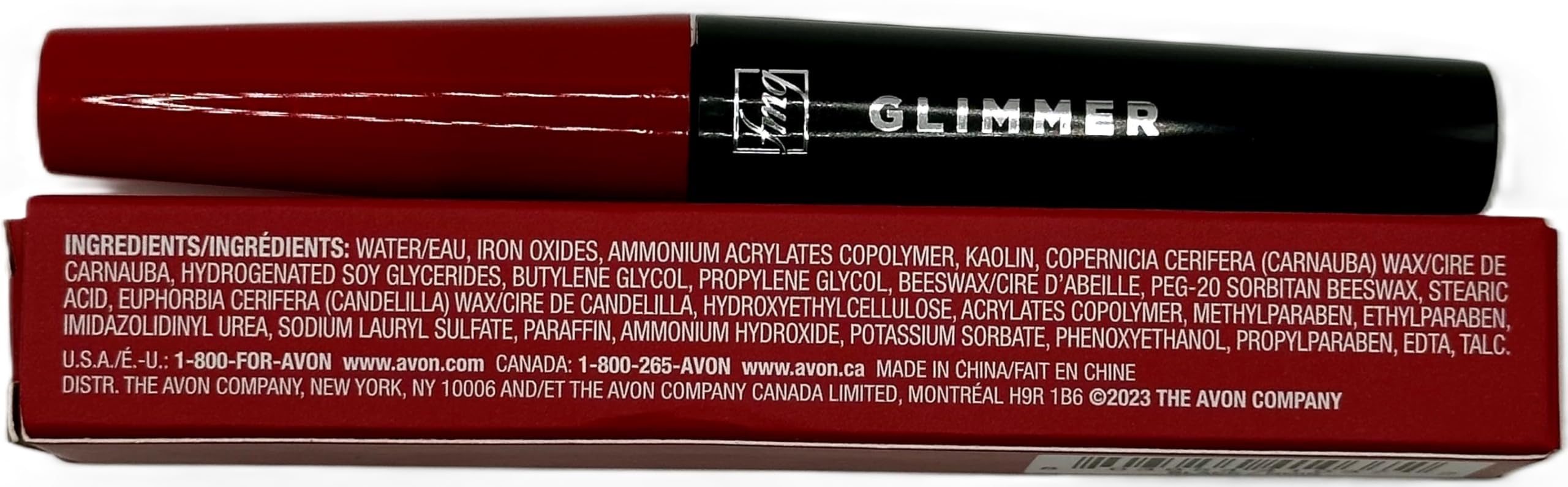 Avon Wash-Off Waterproof Mascara Black on vanity stands as a reliable daily essential.