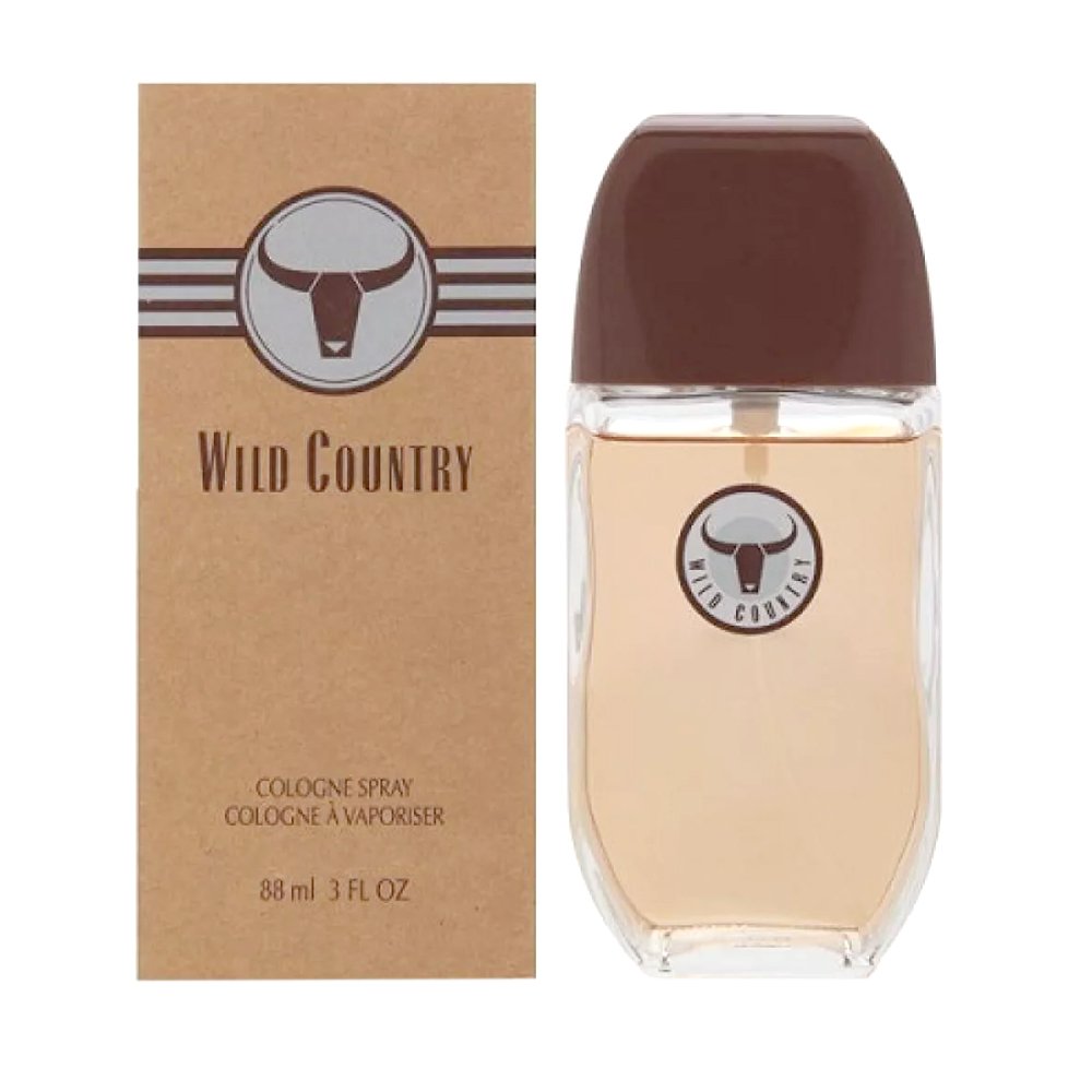 AVON Wild Country bottle closeup highlights rugged aroma for everyday wear