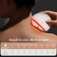 Avorla LED Gua Sha Tool microcurrent mode gently stimulates facial muscles for contouring.