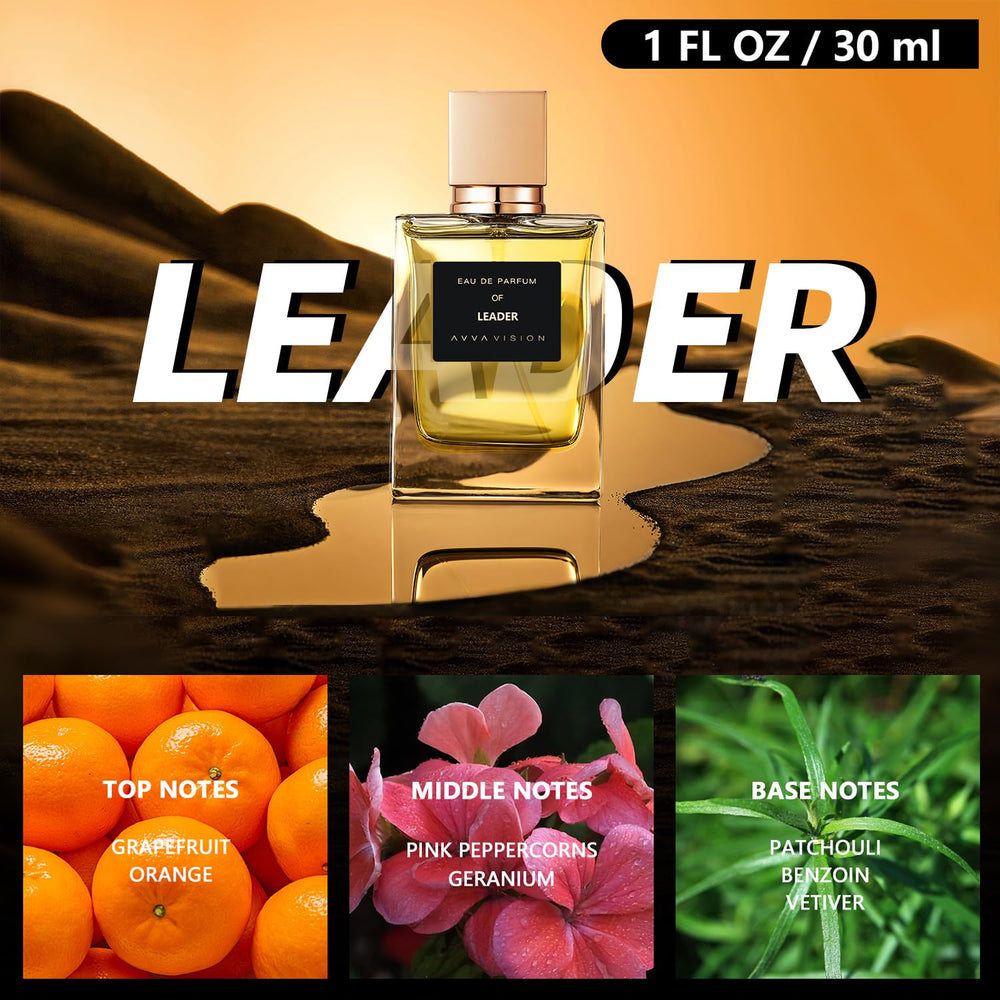AVVA VISION Leader bottle, bold statement fragrance for special occasions