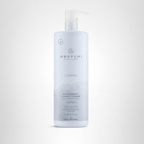 Awapuhi Wild Ginger HydraSoft conditioner helps hair look healthier and smoother after use.