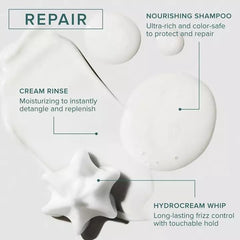 Awapuhi Wild Ginger HydroCream Whip Mousse in styling use for smooth, crunch-free hold.