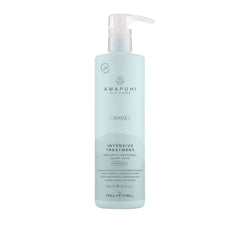 Awapuhi Wild Ginger Intensive Treatment bottle promotes deep conditioning for color-treated hair