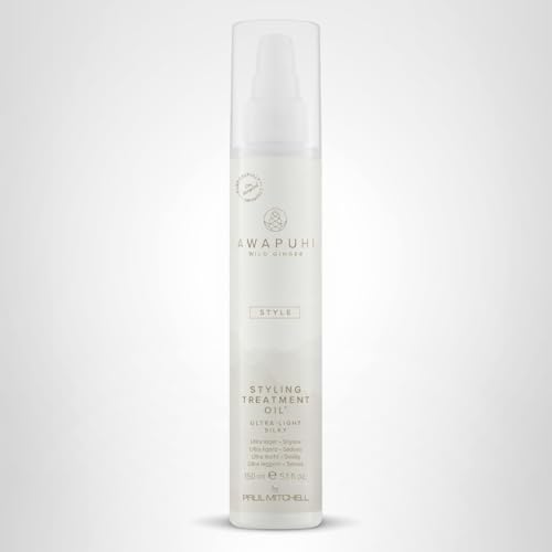 Awapuhi Wild Ginger styling oil adds shine to hair