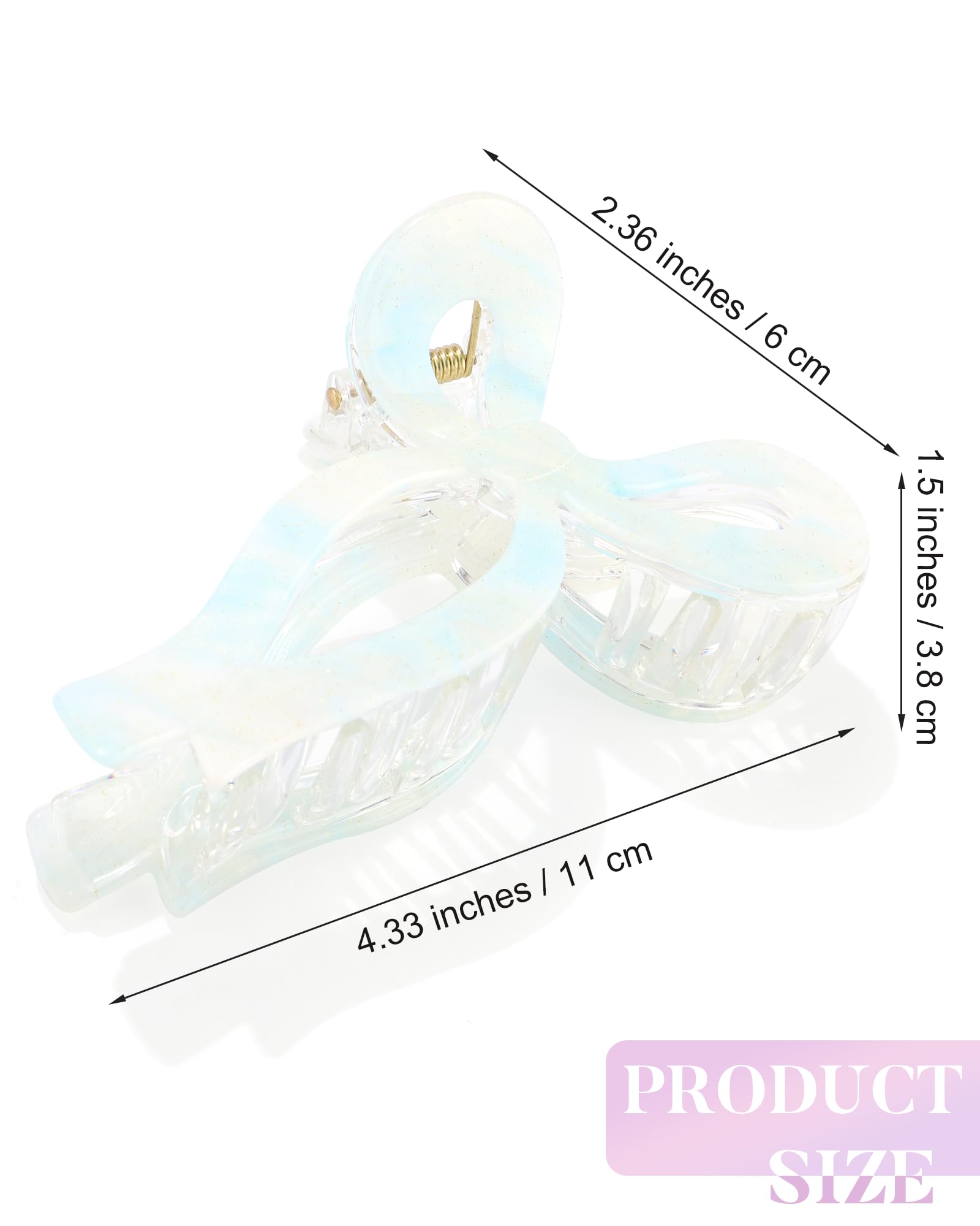 AWAYTR bow hair clip in color varieties showcases versatile accessories for outfits