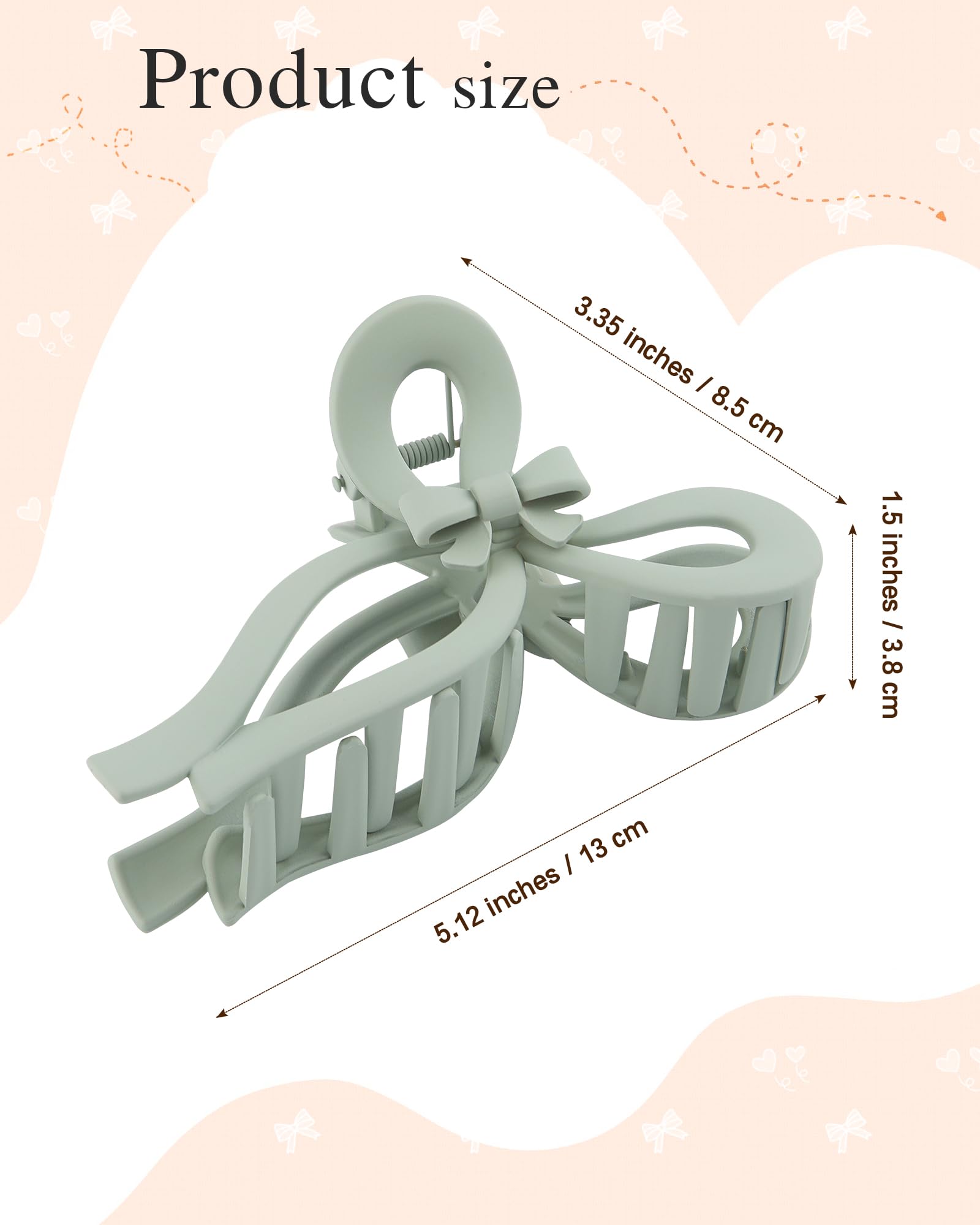 Pinza AWAYTR con lazo azul para recogidos estables y seguros.