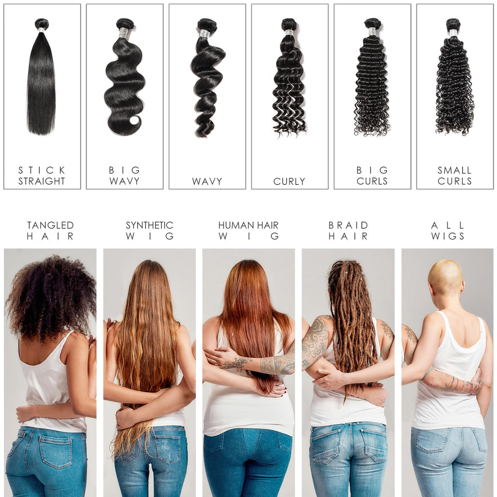 Awesome wig care routine spa-day vibe showing pampered, refreshed-looking hairpiece.