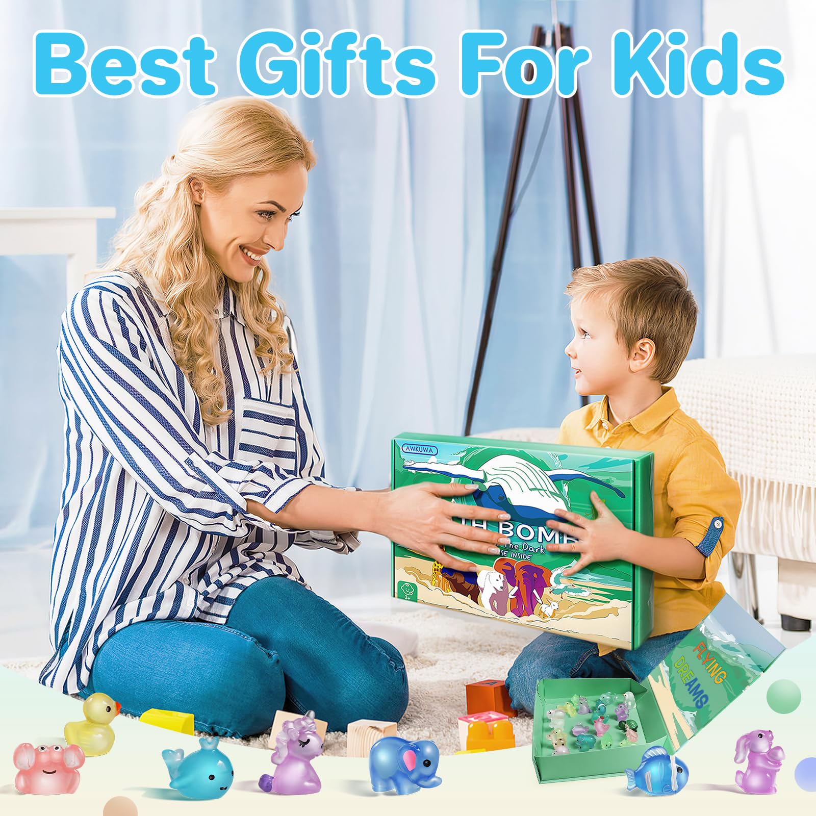 AWKUWA gift-ready packaging makes a great Christmas stocking stuffer
