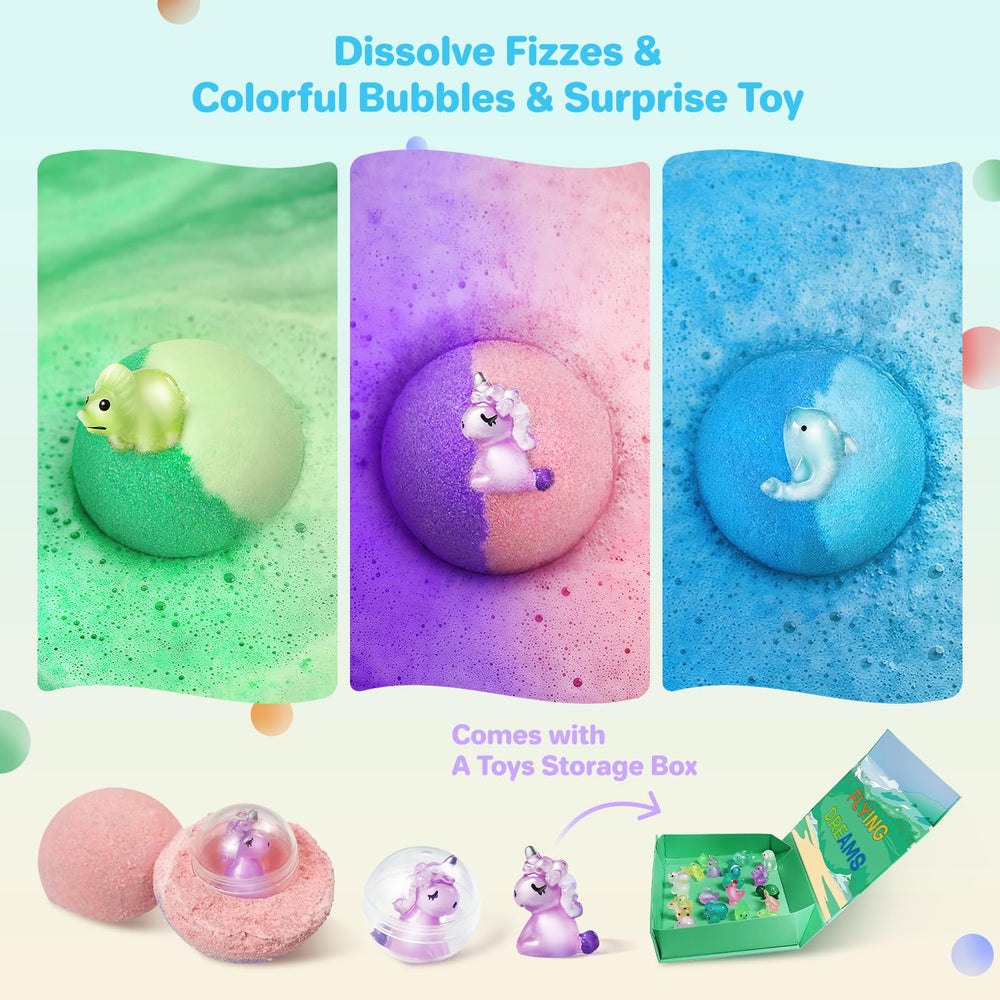 AWKUWA bath bombs use natural plant extracts for gentle cleansing