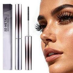 Awrose Iron Wand Mascara lifts lashes from the root with a 3D curl.