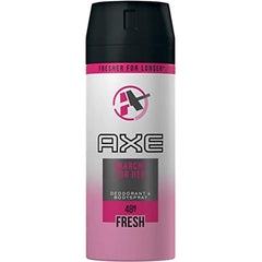 AXE Anarchy For Her deodorant bottle 150ml delivers long-lasting freshness for daily wear.