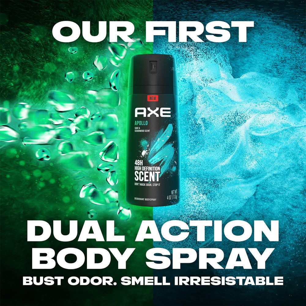 AXE Apollo 6-pack front view highlights value-packed, travel-ready protection.