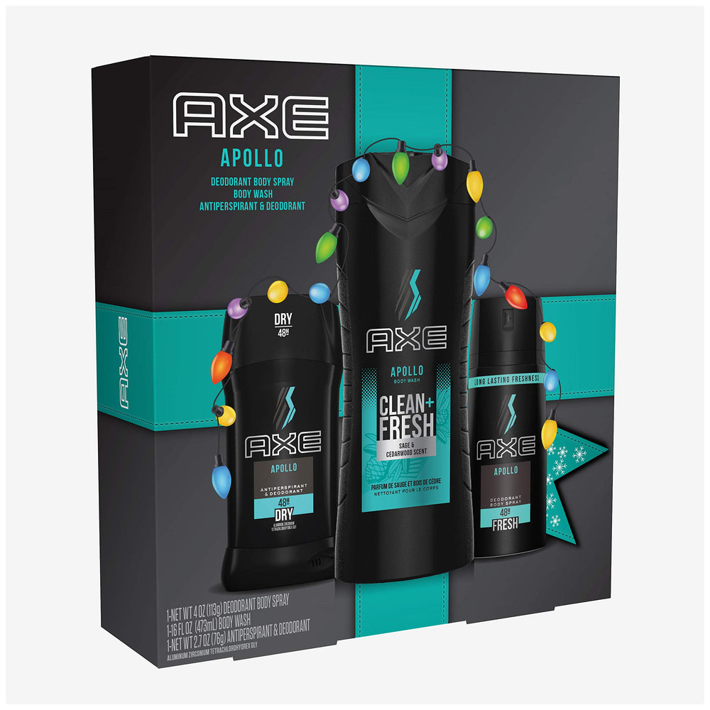 AXE Apollo antiperspirant stick demonstrates up to 48 hour odor protection