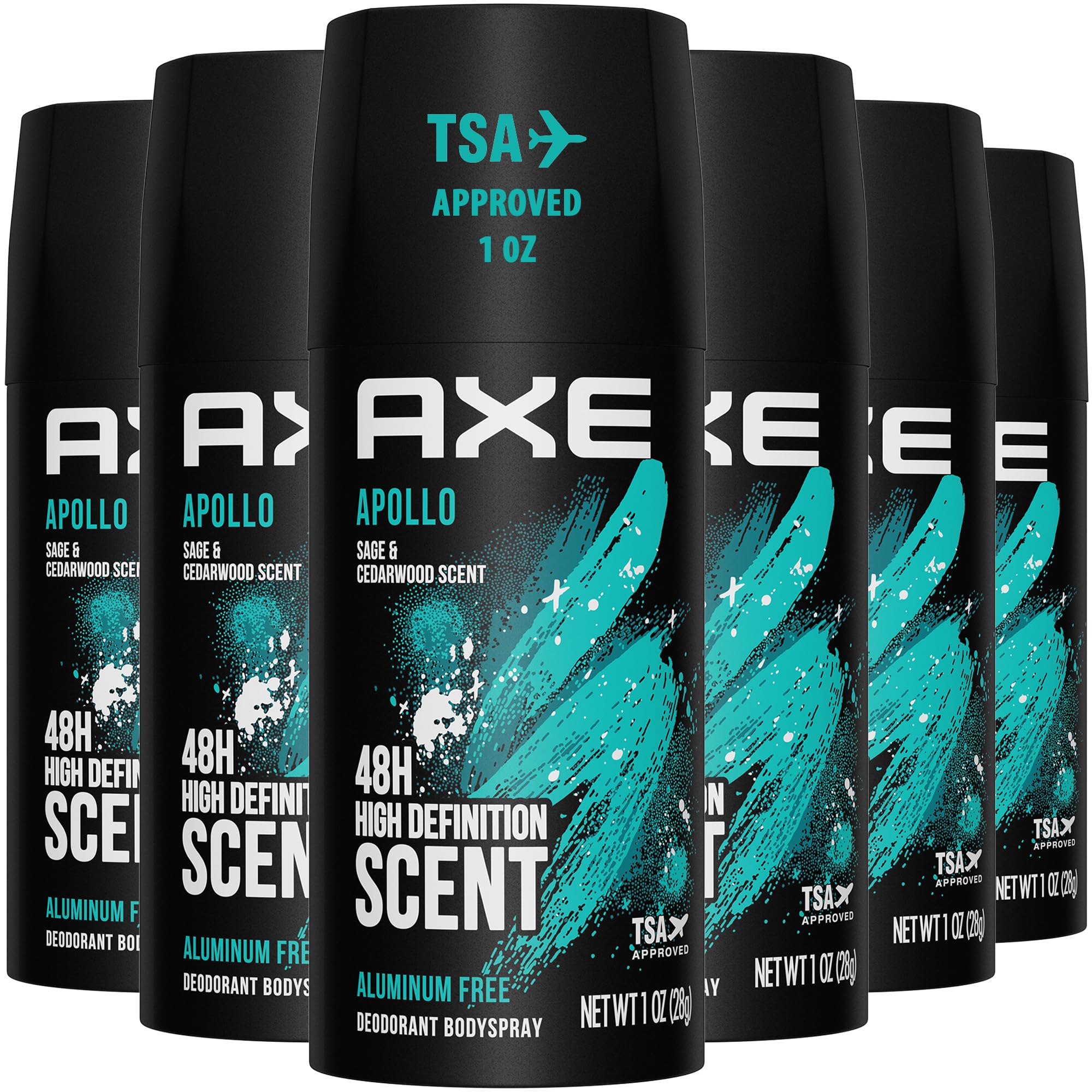 AXE Apollo travel deodorant can offers on-the-go freshness and a bold scent.