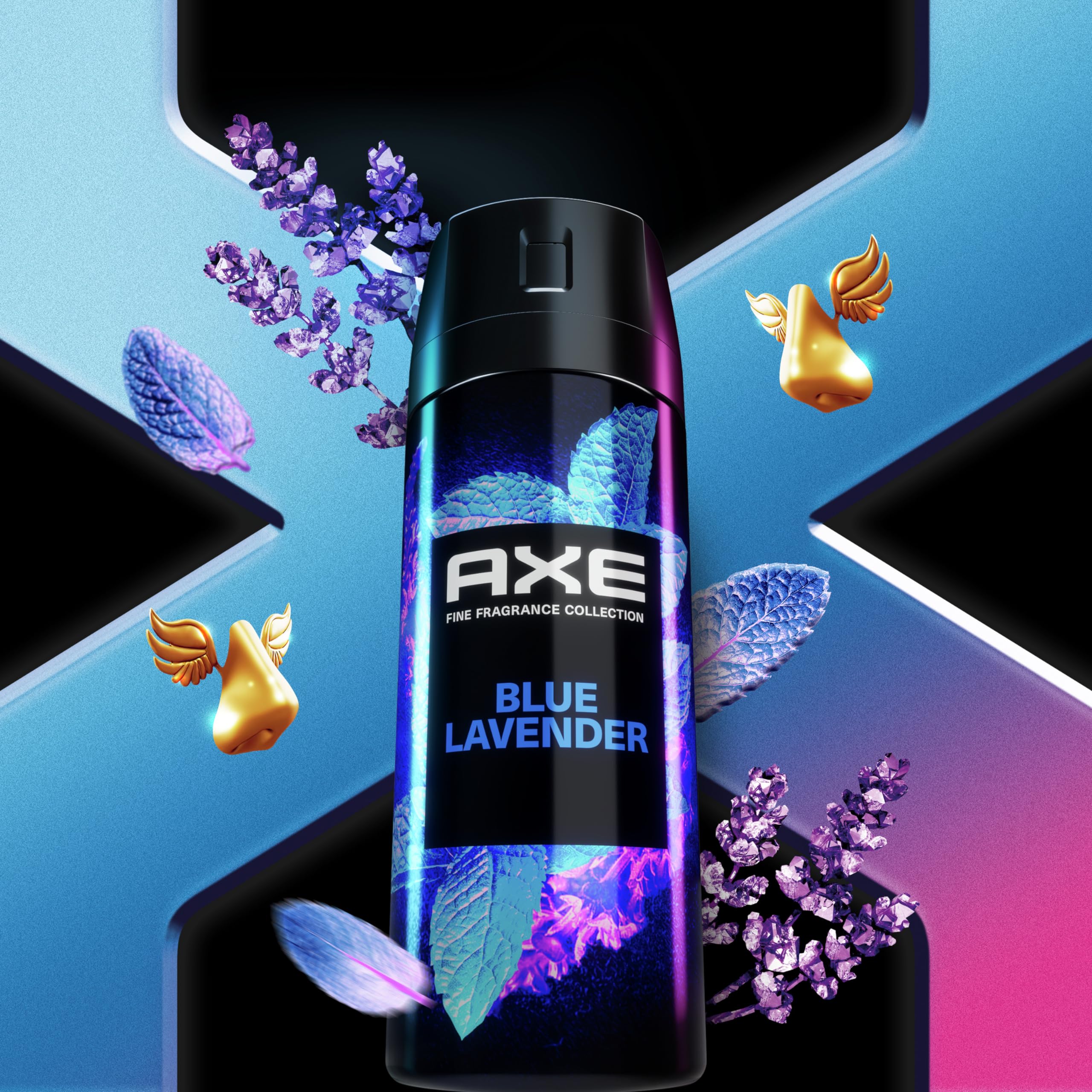 AXE Aqua Bergamot close-up with sage for a fresh daytime scent