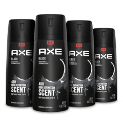 AXE Black aluminum-free deodorant bottle front showing 48-hour freshness