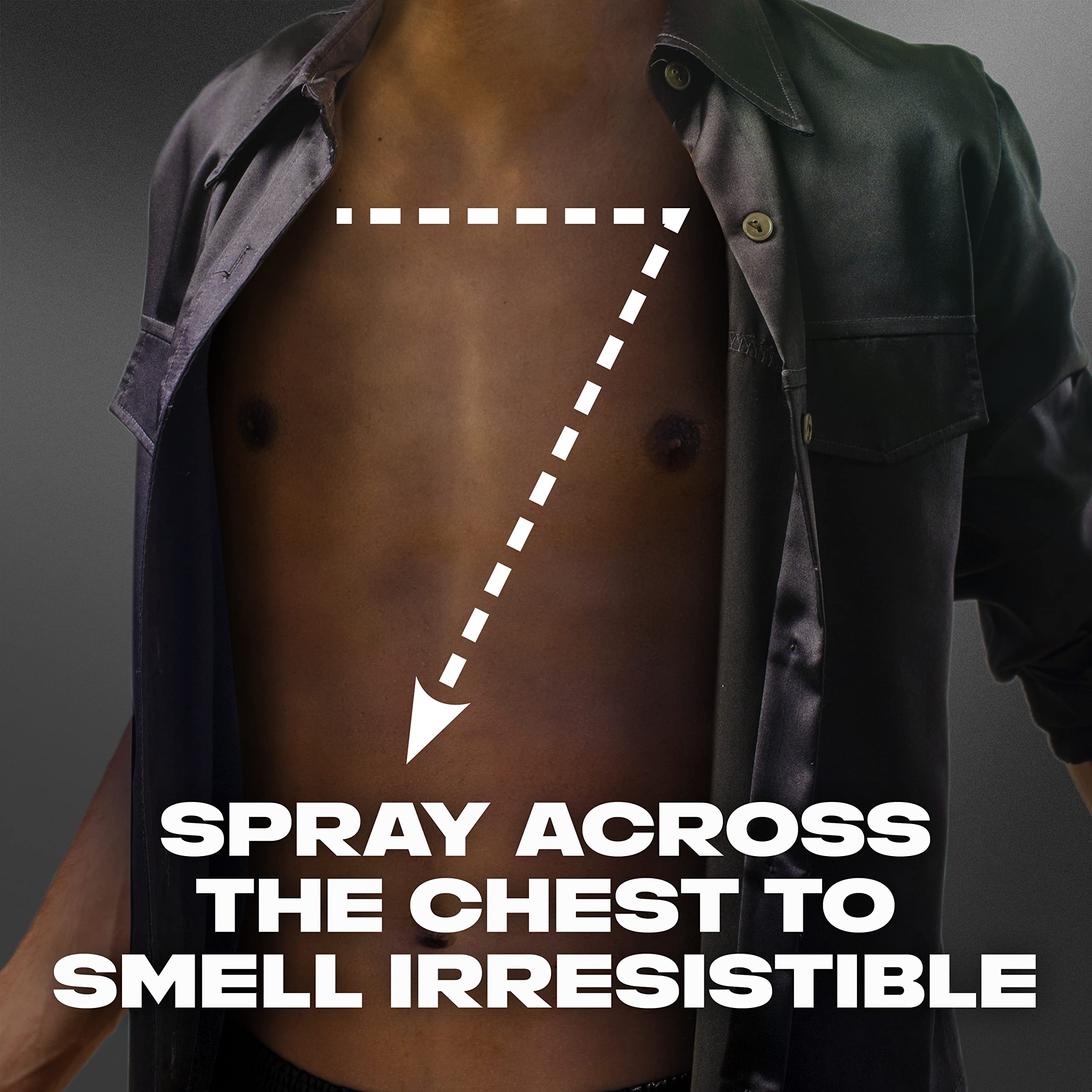 AXE Black confidence-vibe image suggesting everyday attraction potential