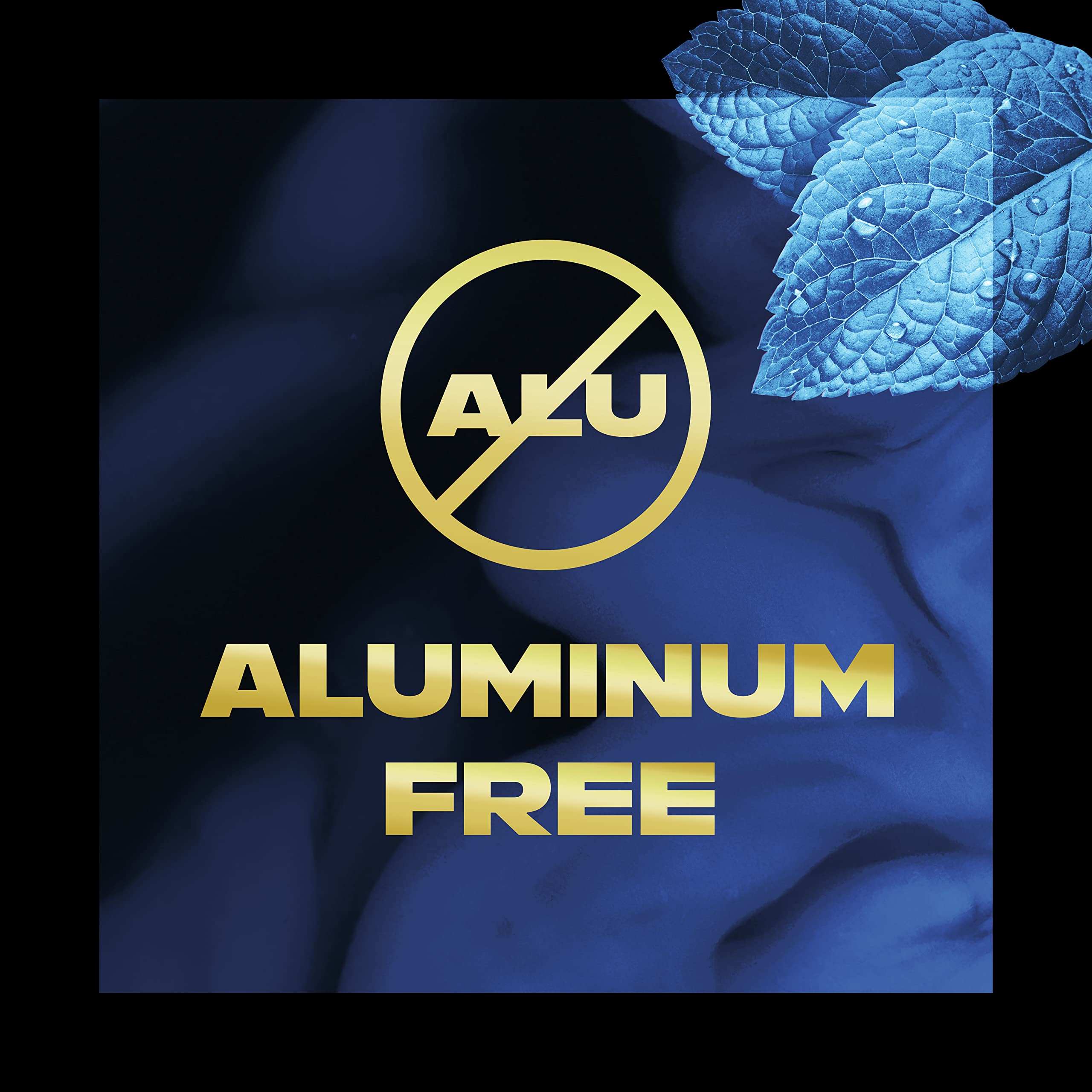 AXE Blue Lavender Deodorant Stick aluminum-free icon indicating skin-friendly care