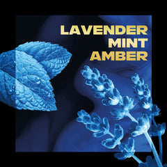 AXE Blue Lavender Deodorant Stick close-up texture highlights aluminum-free comfort